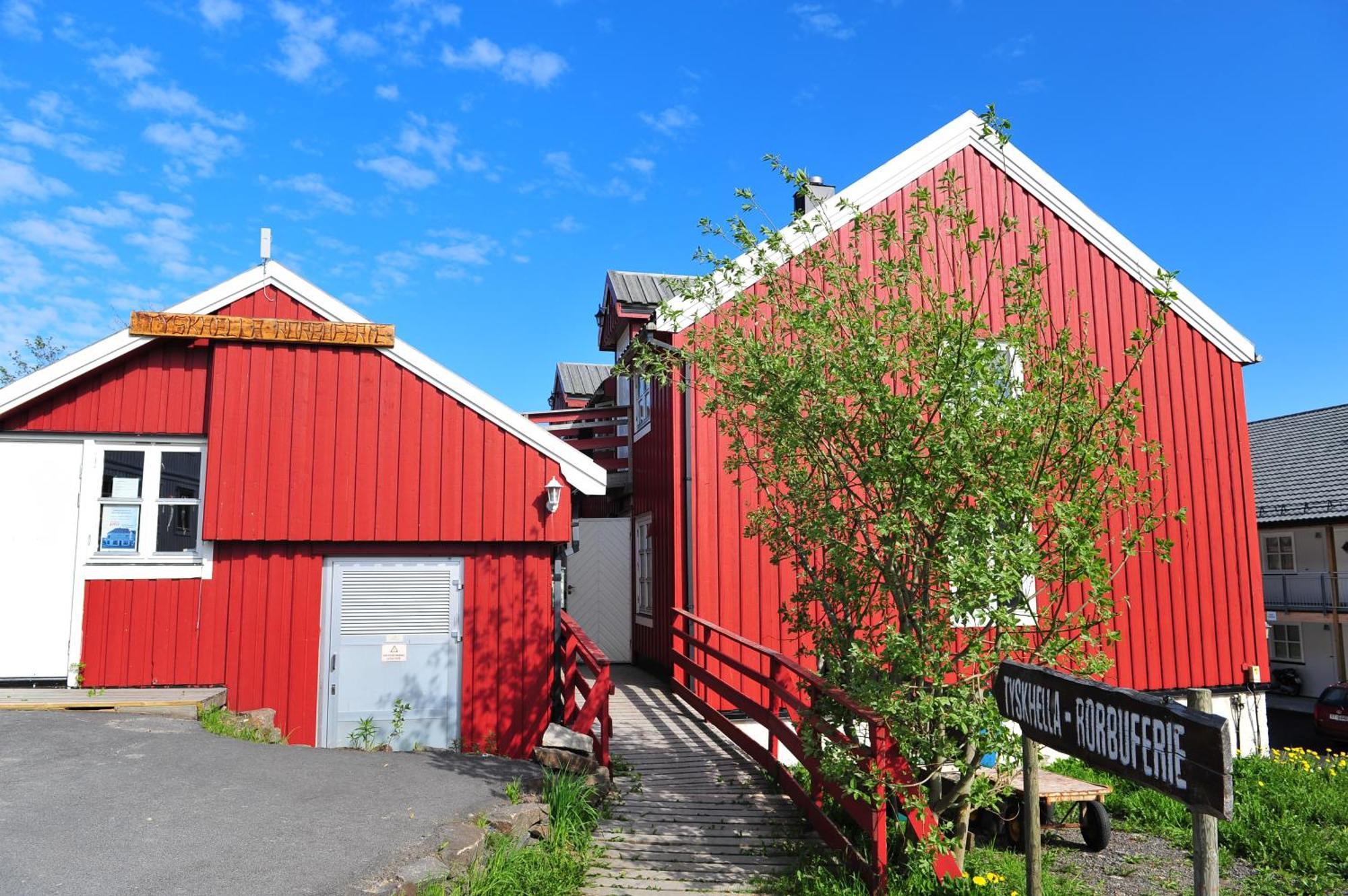 Ferienwohnung Tyskhella Rorbuer Kabelvåg Exterior foto