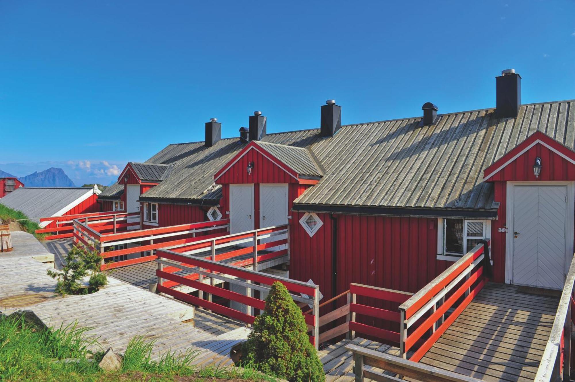 Ferienwohnung Tyskhella Rorbuer Kabelvåg Exterior foto